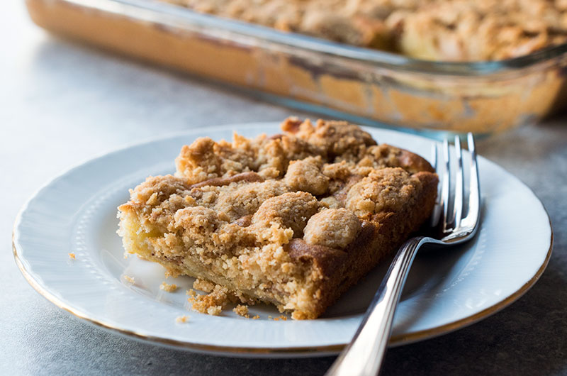 Yummy! Weihnachtlicher Apple Crumble mit Cannabis