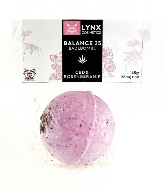 Balance25 Badebombe - LYNX | Hanf & CBD-Kosmetik Körperpflege