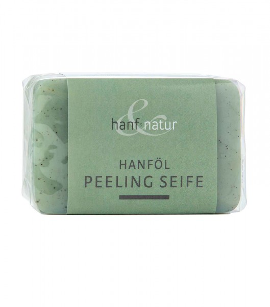 Peeling Hanfölseife - hanf & natur | Hanf & CBD-Kosmetik Handcreme