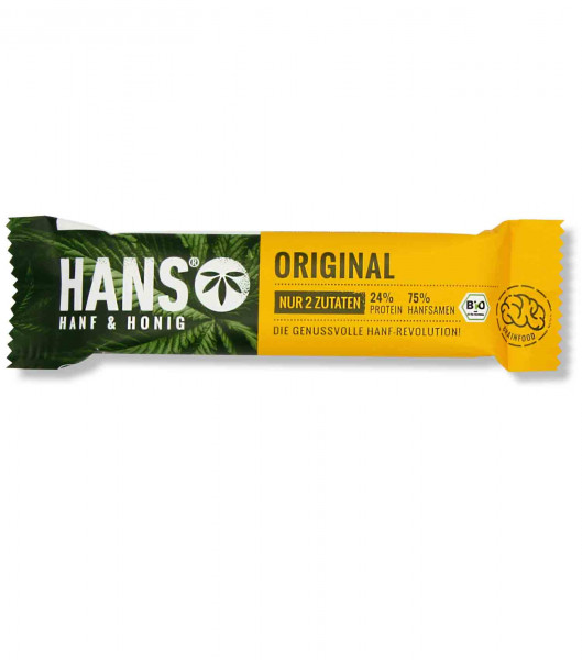 Hans BIo Original Hanfriegel Honig HANS Brainfood Bio 