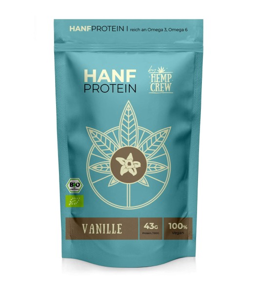 Bio-Hanfprotein Vanille - HempCrew