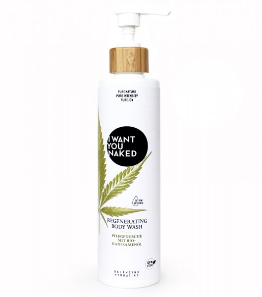 Regenerating Body Wash mit Hanfsamenöl - IWYN | Hanf & CBD-Kosmetik Körperpflege