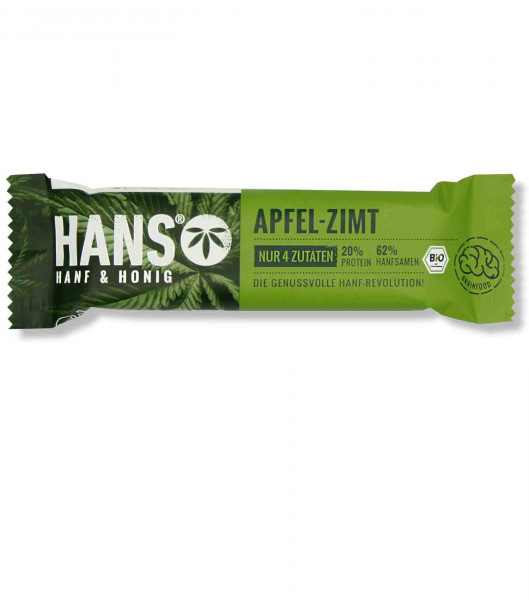 Bio-Hanfriegel Apfel & Zimt - HANS Brainfood