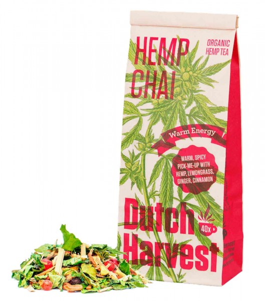 Hanf Lebensmittel - Hemp Chai Bio Hanftee - Dutch Harvest